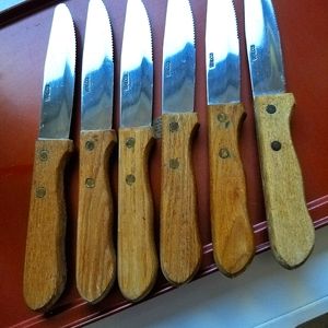 Set of 6 WALCO steak knives